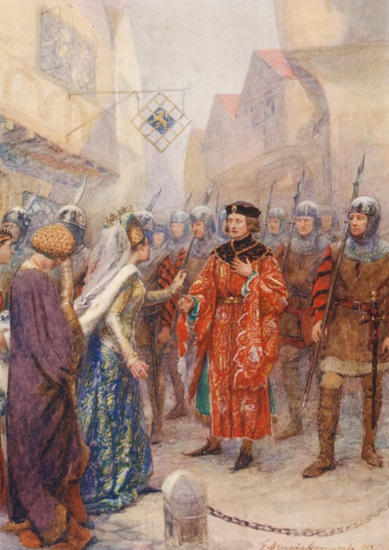 Shakespeare, King Richard II by Gertrude E. Demain (after) Hammond