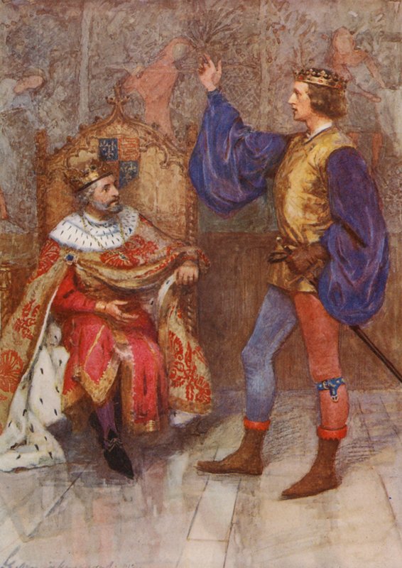 William Shakespeare’s Play: Henry IV by Gertrude E. Demain (after) Hammond