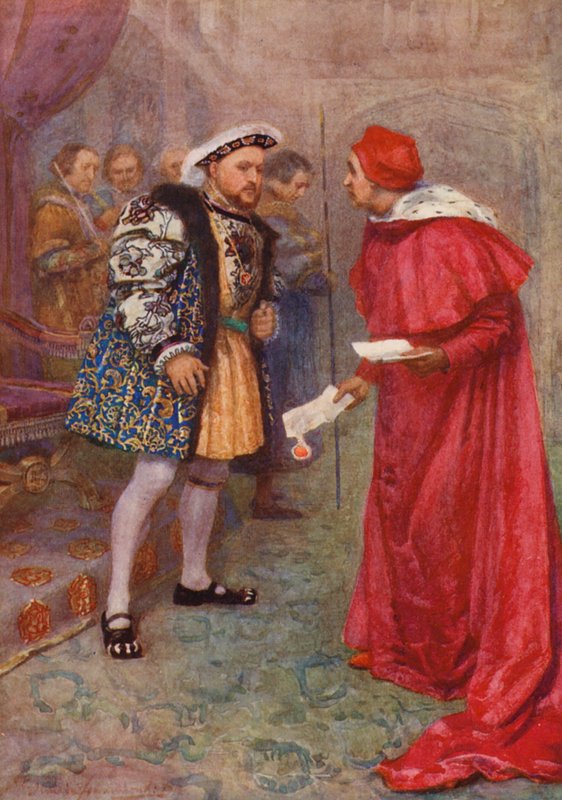 William Shakespeare’s Play: Henry VIII by Gertrude E. Demain (after) Hammond