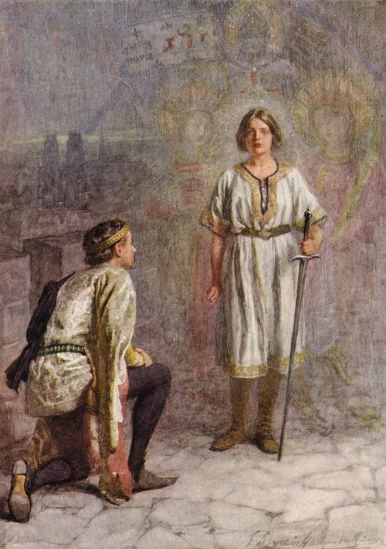 William Shakespeare’s play: King Henry VI by Gertrude E. Demain (after) Hammond