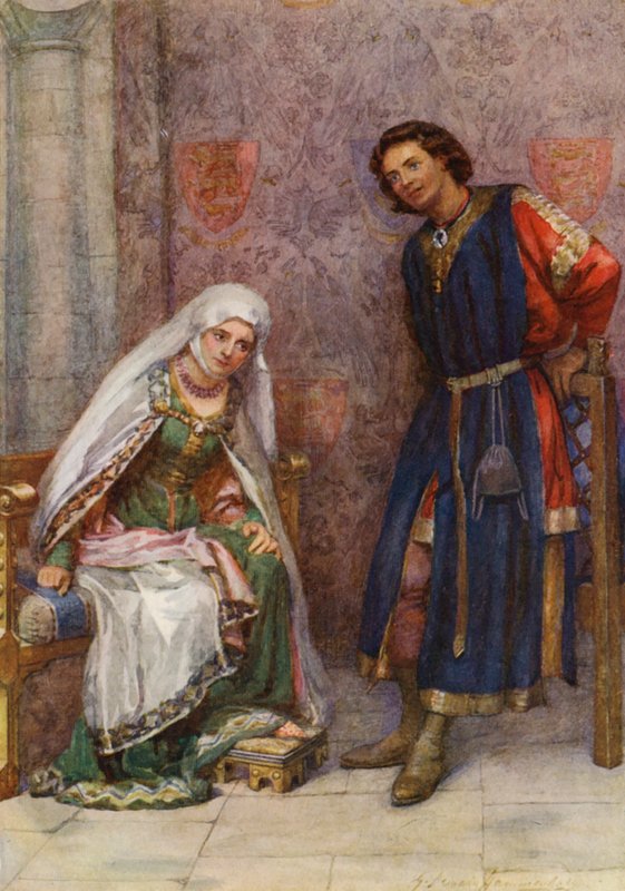 William Shakespeare’s play: King John by Gertrude E. Demain (after) Hammond