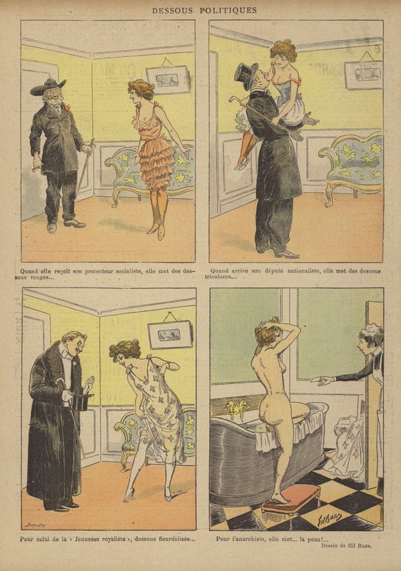 Illustration for Le Rire by Gil Baer