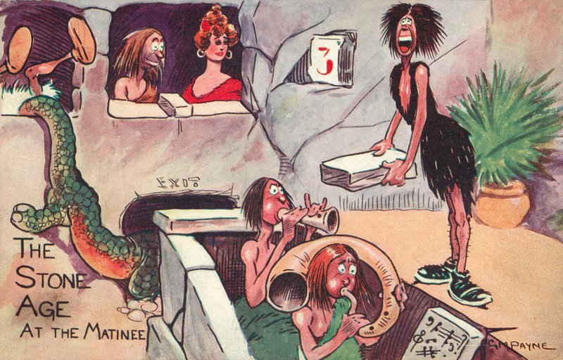 The Stone Age, at the matinee by Gilbert Morris Payne