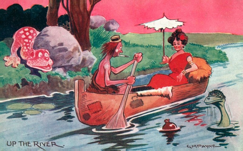 The Stone Age: up the River by Gilbert Morris Payne