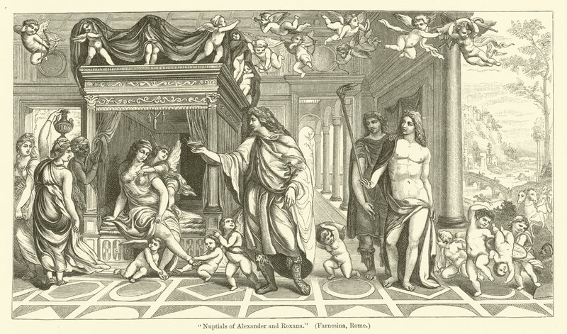 Nuptials of Alexander and Roxana by Giovanni Antonio Bazzi Sodoma