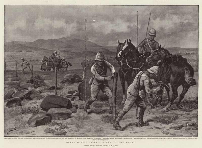 Wire, Wire-Cutters to the Front by Godfrey Douglas Giles