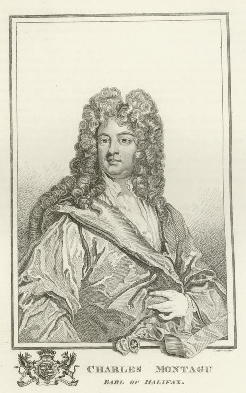 Charles Montagu, Earl of Halifax by Godfrey Kneller