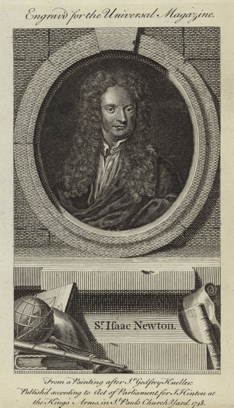 Sir Isaac Newton by Godfrey Kneller