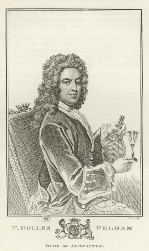 Thomas Holles Pelham, Duke of Newcastle by Godfrey Kneller