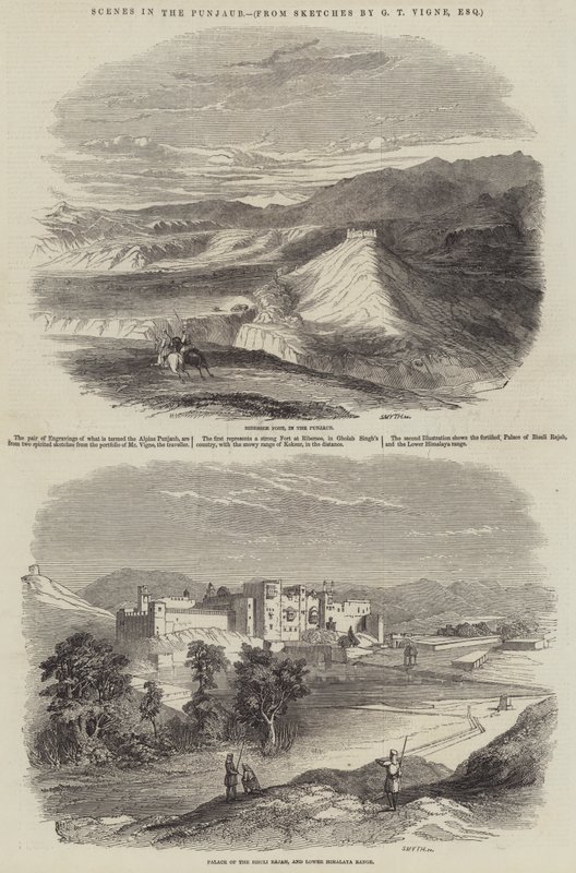 Scenes in the Punjab by Godfrey Thomas Vigne