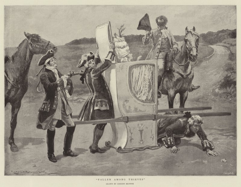 Fallen among Thieves by Gordon Frederick Browne