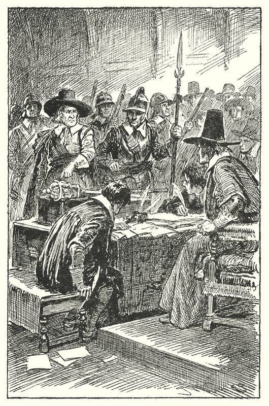 Cromwell expelling the Long Parliament by Gordon Frederick Browne