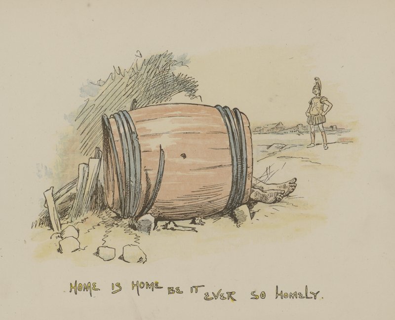 Home Is Home Be It Ever So Homely by Gordon Frederick Browne