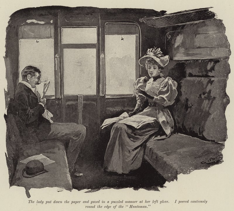 Illustration for Just a Short Story, by Arthur Hughes by Gordon Frederick Browne
