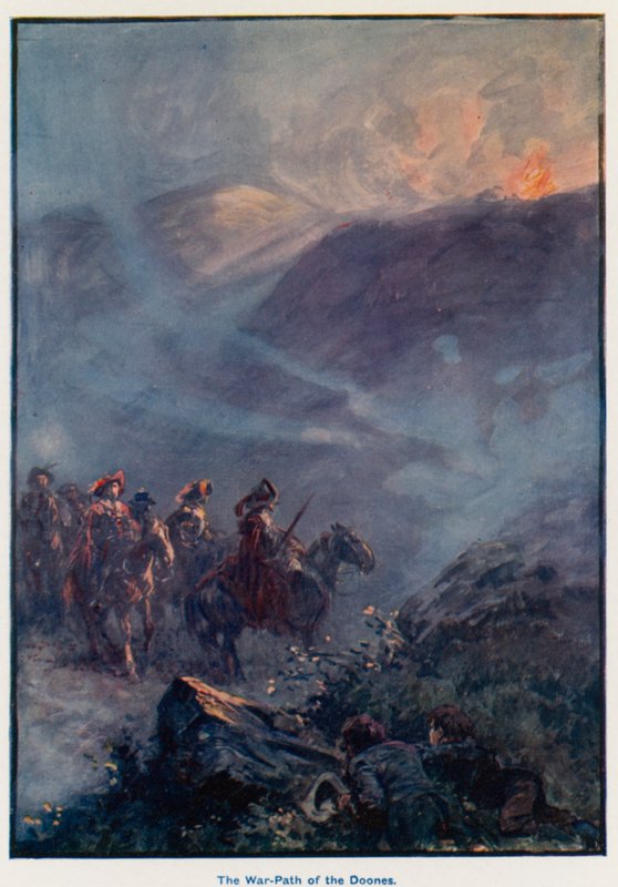 Illustration for Lorna Doone by Gordon Frederick Browne