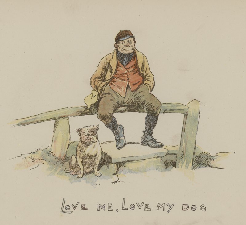 Love Me, Love My Dog by Gordon Frederick Browne