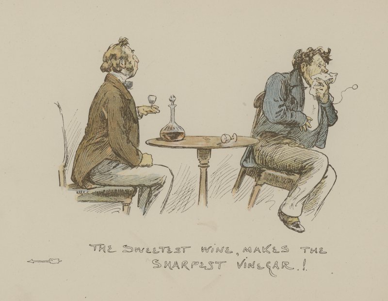 The Sweetest Wine Makes the Sharpest Vinegar by Gordon Frederick Browne