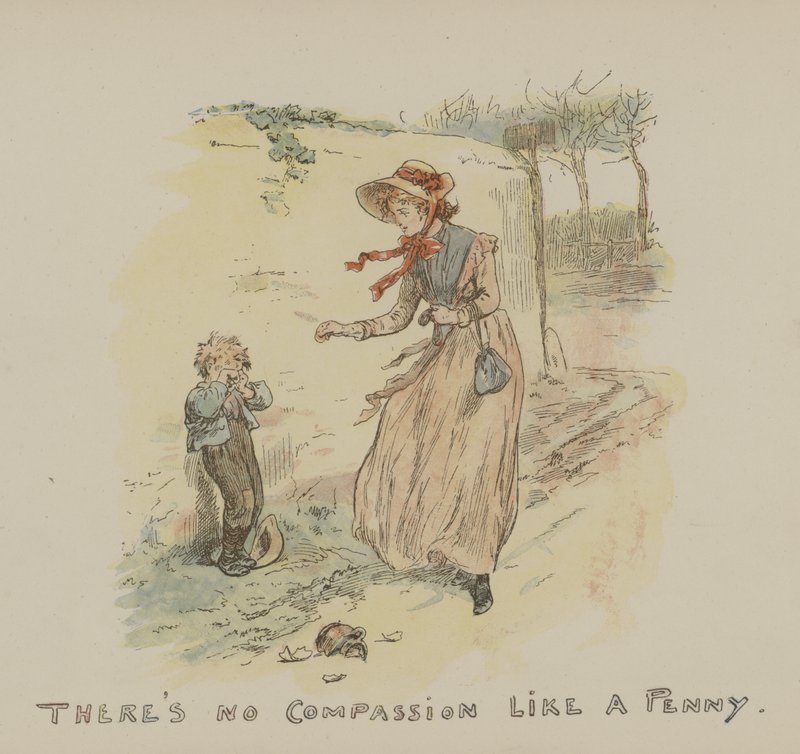 There Is No Compassion Like a Penny by Gordon Frederick Browne