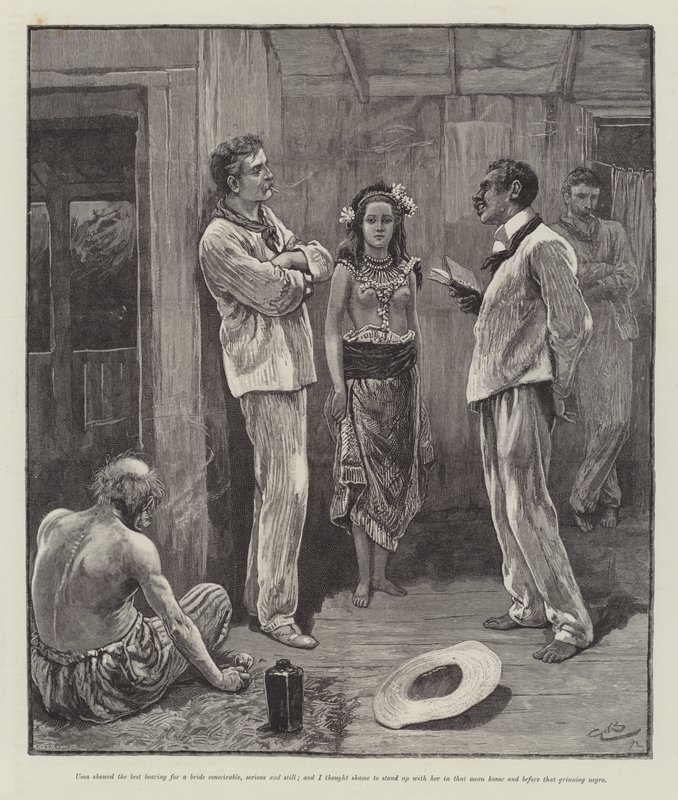 Uma, or The Beach of Falesa, by Robert Louis Stevenson by Gordon Frederick Browne