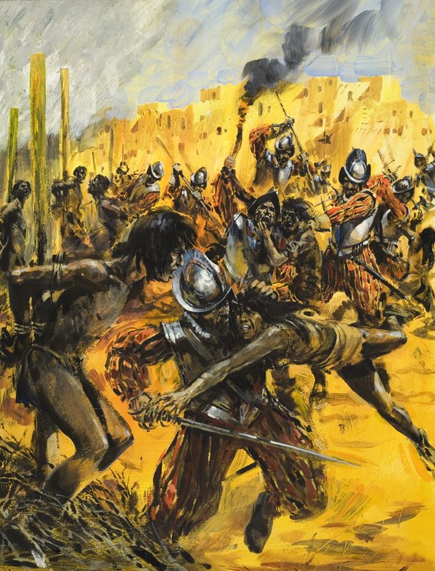 Spanish Conquistadors by Graham Coton