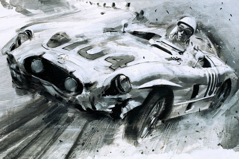 Stirling Moss by Graham Coton