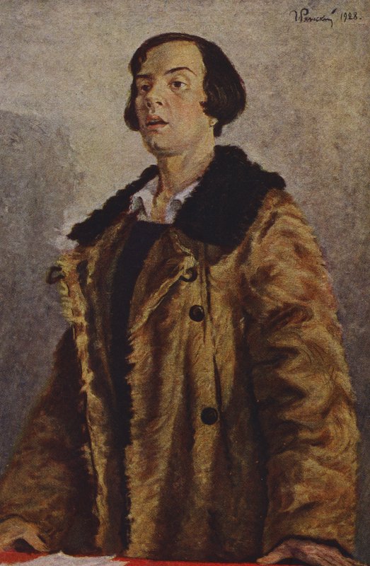 Chairwoman by Grigory Grigorievich Ryazhsky