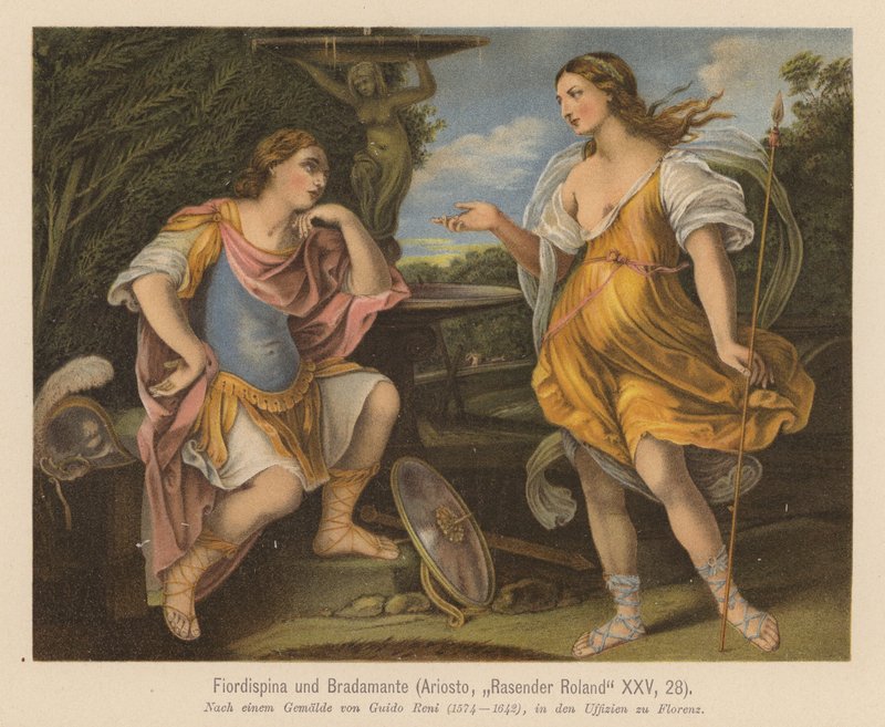 Scene from Orlando Furioso, by Ludovico Ariosto by Guido (after) Reni