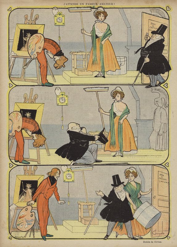 Illustration for Le Rire by Guillaume Le Barrois dOrgeval