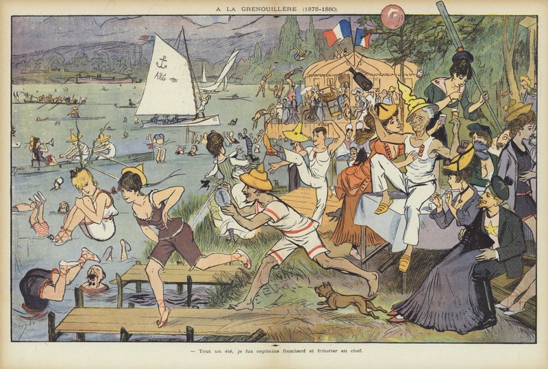 Illustration for Le Rire by Guillaume Le Barrois dOrgeval