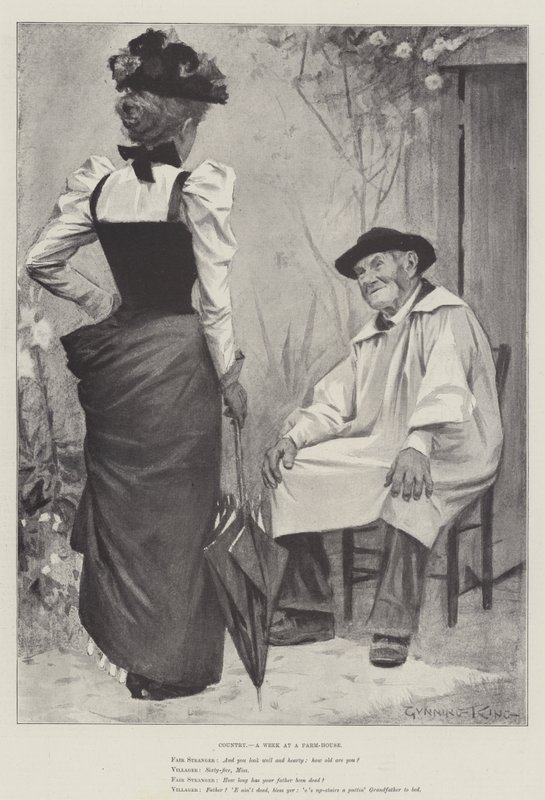 Country, a Week at a Farm-House by Gunning King