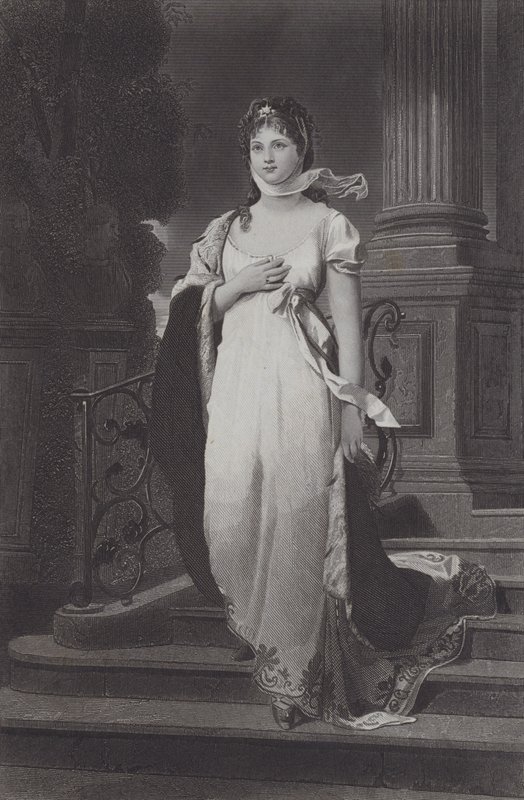 Louise, Queen Consort of King Frederick William III of Prussia by Gustav Karl Ludwig Richter