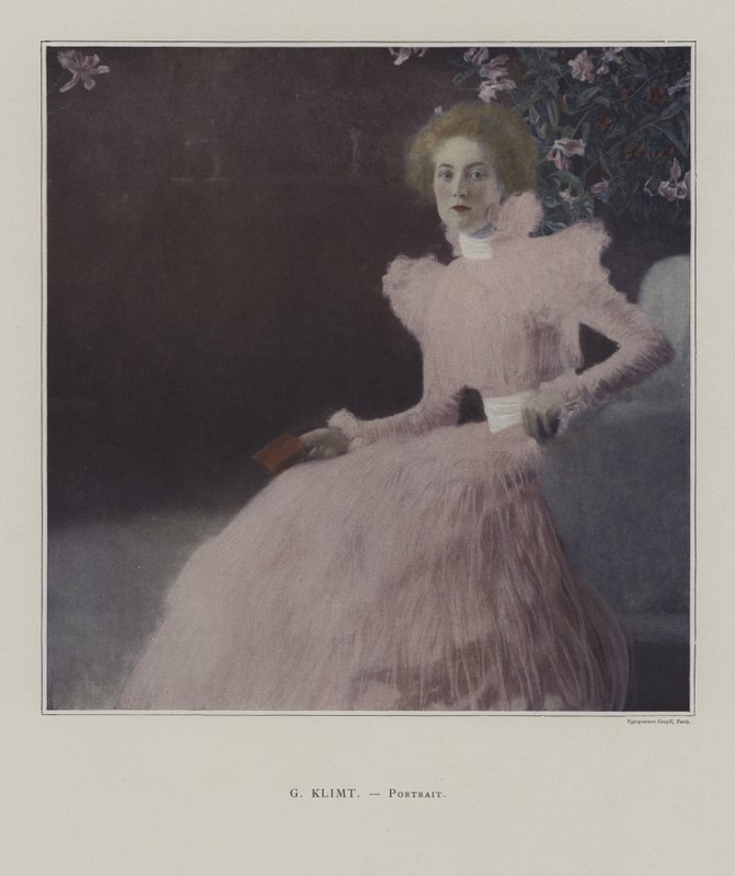 Portrait of Sonja Knips by Gustav Klimt