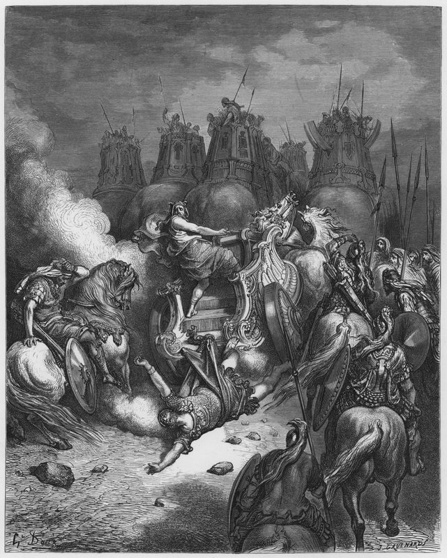 The punishment of Antiochus by Gustave Dore