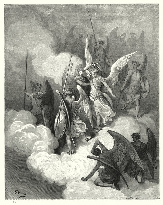 Illustration for Milton