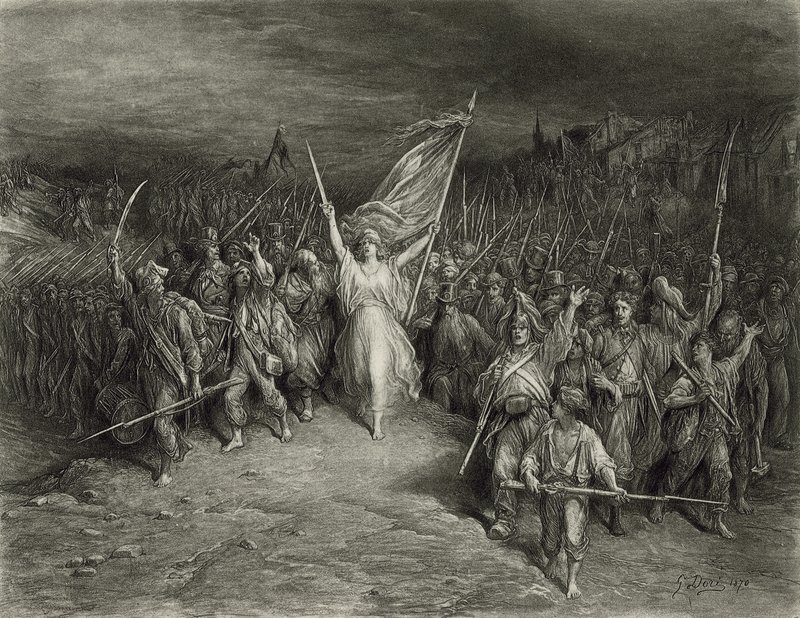 La Marseillaise by Gustave Dore