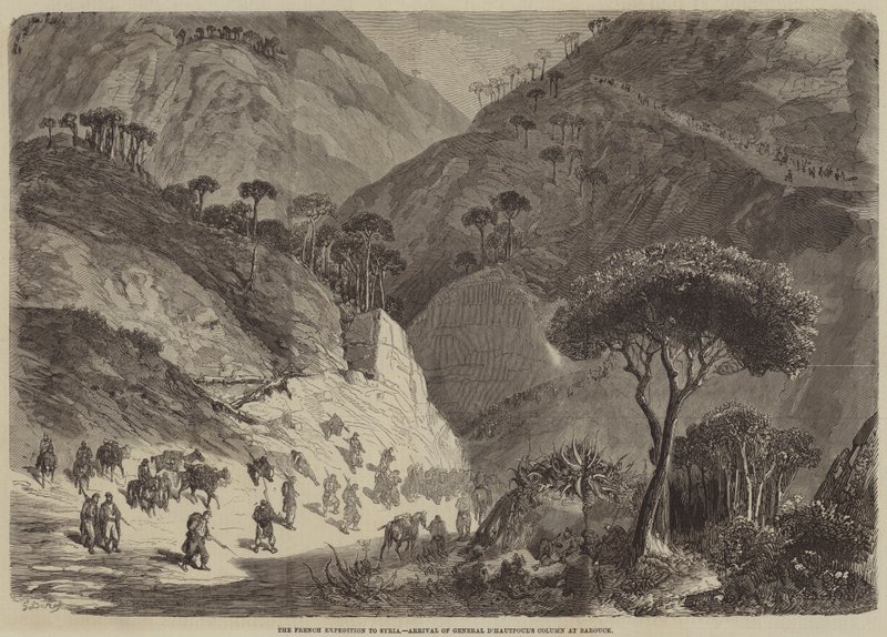 The French Expedition to Syria, Arrival of General d