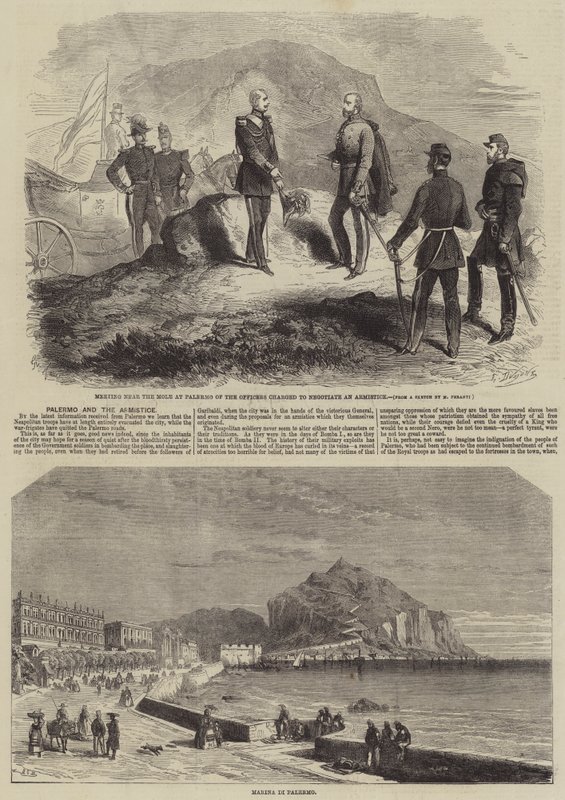 Palermo and the Armistice by Gustave Janet