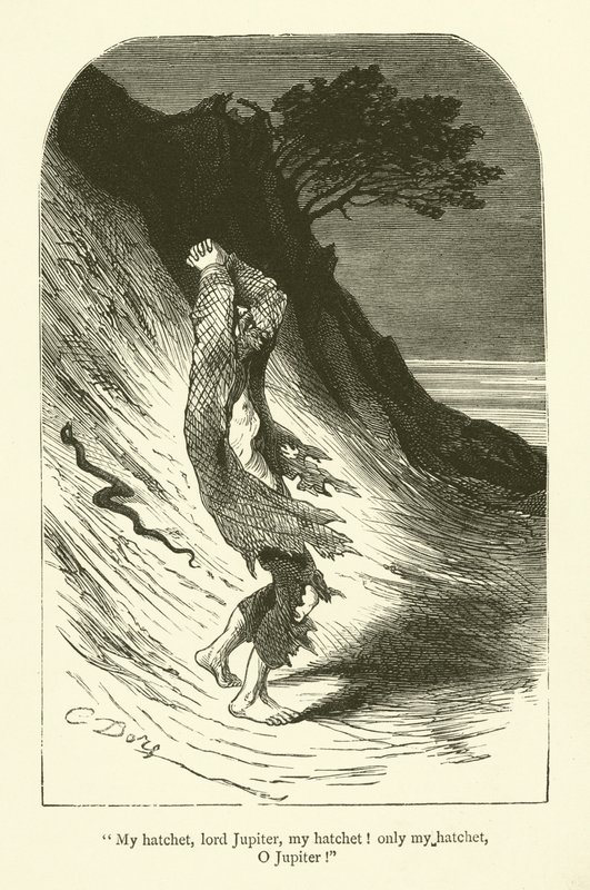 Illustration for the Works of Rabelais by Gustave after Dore