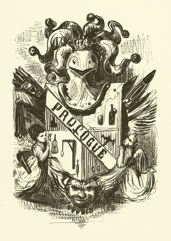 Illustration for the Works of Rabelais by Gustave after Dore
