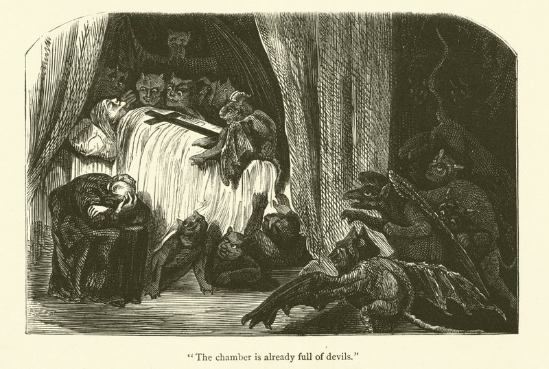 Illustration for the Works of Rabelais by Gustave after Dore