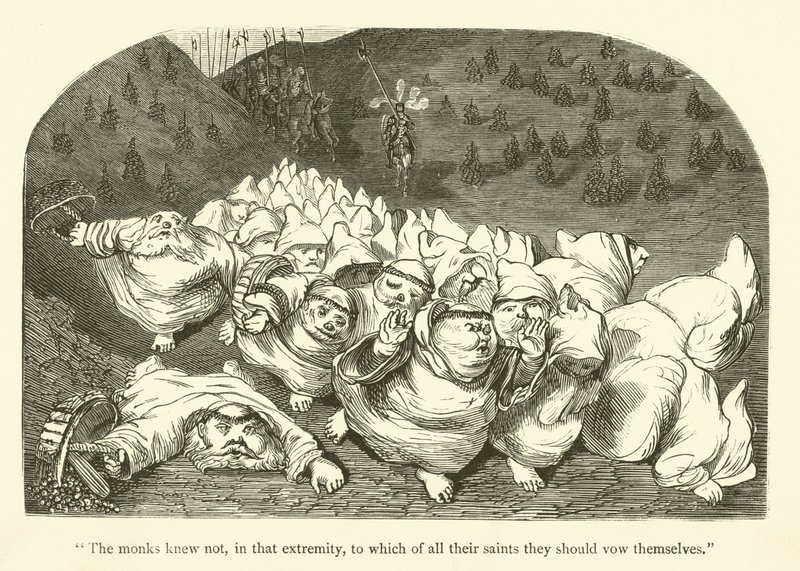 Illustration for the Works of Rabelais by Gustave after Dore