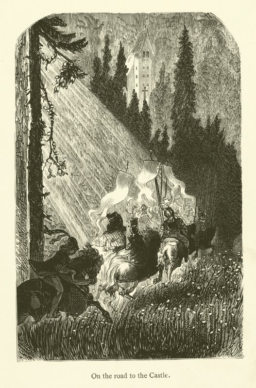 Illustration for the Works of Rabelais by Gustave after Dore