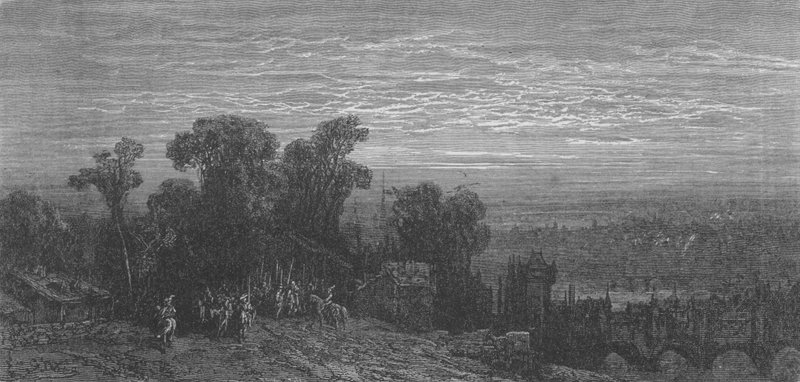London, In the Middle Ages by Gustave after Dore