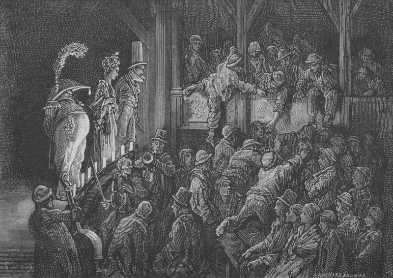 Popular Theatre by Gustave after Dore