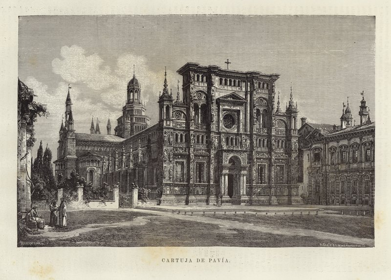 Certosa di Pavia by Gustave Bauernfeind