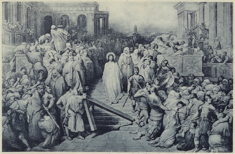 Christ leaving the Praetorium by Gustave Dore