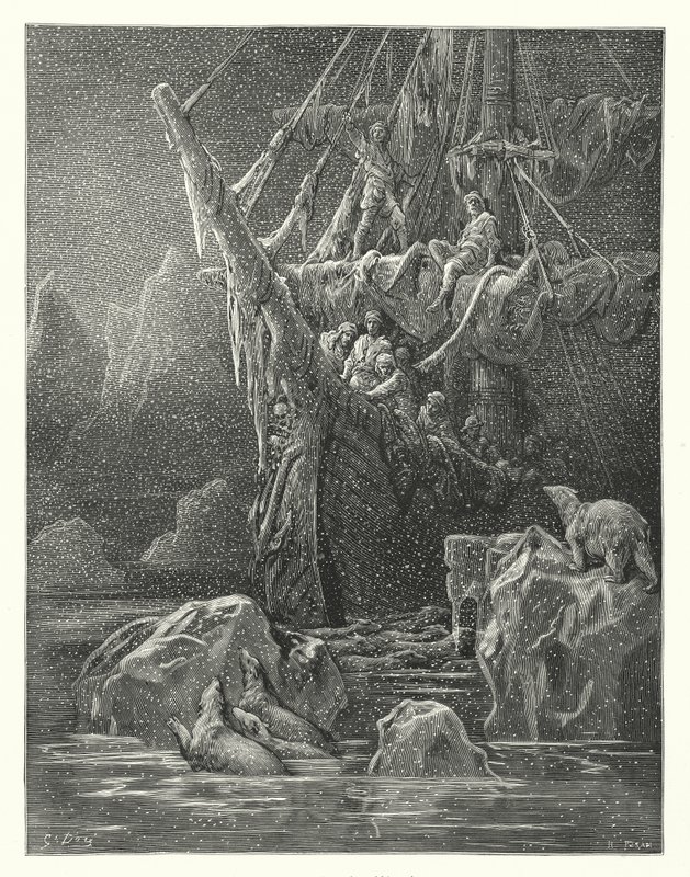 Gustave Dore Illustration for Coleridge