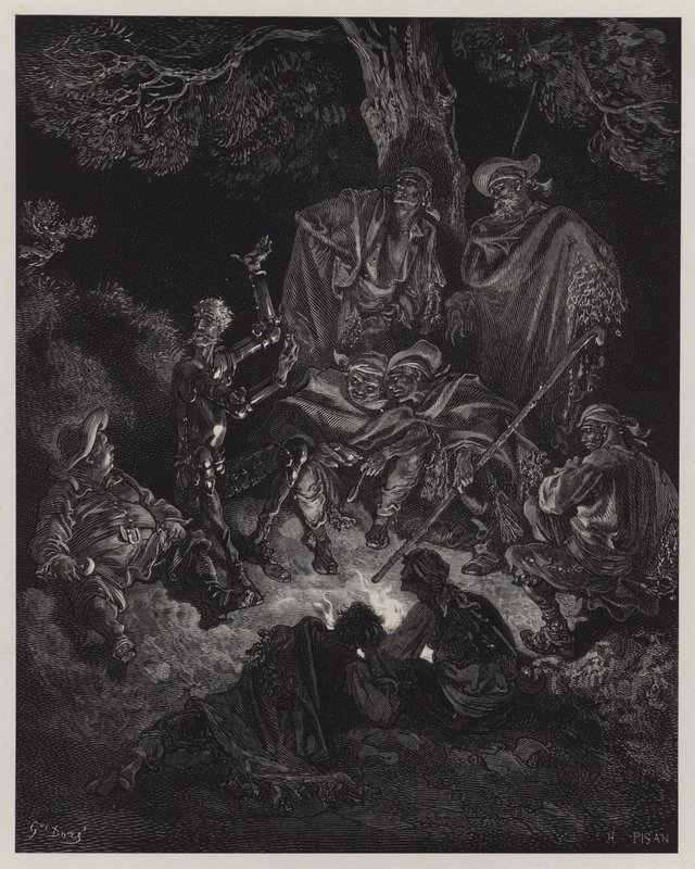Illustration from Don Quixote de la Mancha by Gustave Dore