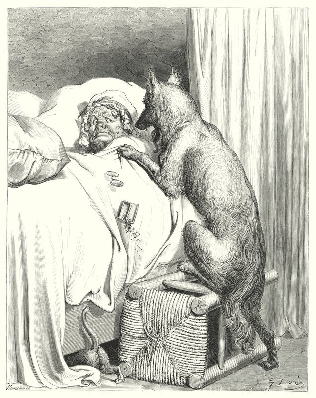 Little Red Riding Hood by Gustave Dore