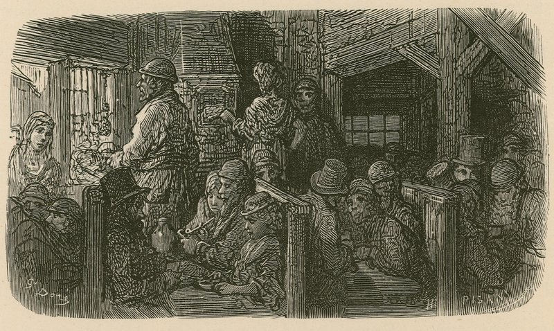 Petticoat Lane coffee shop by Gustave Dore